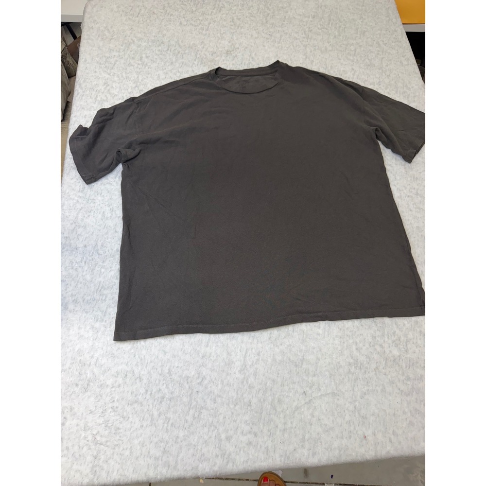 Billabong Mens Short Sleeve Crewneck T-Shirt Faded Charcoal Gray Large NWOT